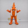 Custom Orange and White Clownfish Mascot Costume Adult Full Body Suit for Aquarium Events Custom Orange and White Clownfish Mascot Costume Adult Full Body Suit for Aquarium Events