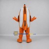 Custom Orange and White Clownfish Mascot Costume Adult Full Body Suit for Aquarium Events Custom Orange and White Clownfish Mascot Costume Adult Full Body Suit for Aquarium Events
