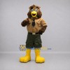 Custom Brown and Tan Ranger Owl Mascot Costume Adult Full Body Suit for Nature Events Custom Brown and Tan Ranger Owl Mascot Costume Adult Full Body Suit for Nature Events