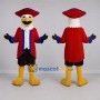 Custom White and Red Patriot Eagle Mascot Costume Adult Full Body Suit for Patriotic Events