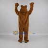 Custom Brown Bear Mascot Costume Adult Full Body Suit for School Events Custom Brown Bear Mascot Costume Adult Full Body Suit for School Events