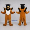 Custom Gold and Black Griffin Mascot Costume Adult Full Body Suit for Fantasy Events