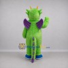 Custom Green and Purple Dragon Mascot Costume Adult Full Body Suit for Fantasy Events Custom Green and Purple Dragon Mascot Costume Adult Full Body Suit for Fantasy Events