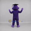 Custom Purple Graduate Monkey Mascot Costume Adult Full Body Suit for Graduation Events Custom Purple Graduate Monkey Mascot Costume Adult Full Body Suit for Graduation Events