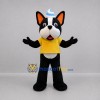 Custom Black and Yellow Dog Mascot Costume Adult Full Body Suit for Birthday Parties Custom Black and Yellow Dog Mascot Costume Adult Full Body Suit for Birthday Parties