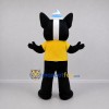 Custom Black and Yellow Dog Mascot Costume Adult Full Body Suit for Birthday Parties Custom Black and Yellow Dog Mascot Costume Adult Full Body Suit for Birthday Parties