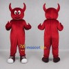 Custom Red Devil Mascot Costume Adult Full Body Suit for Halloween Events Custom Red Devil Mascot Costume Adult Full Body Suit for Halloween Events