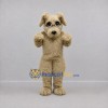 Custom Cream Shaggy Dog Mascot Costume Adult Full Body Suit for Pet Events