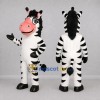 Custom Black and White Zebra Mascot Costume Adult Full Body Suit for Wildlife Events Custom Black and White Zebra Mascot Costume Adult Full Body Suit for Wildlife Events