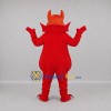 Custom Red Devil Mascot Costume Adult Full Body Suit for Halloween Events Custom Red Devil Mascot Costume Adult Full Body Suit for Halloween Events