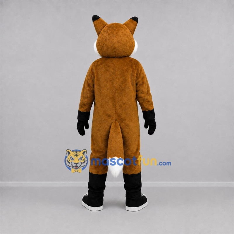 Custom Orange and White Fox Mascot Costume Adult Full Body Suit for Wildlife Events Custom Orange and White Fox Mascot Costume Adult Full Body Suit for Wildlife Events
