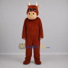 Custom Brown and Tan Bull Mascot Costume Adult Full Body Suit for Farm Events Custom Brown and Tan Bull Mascot Costume Adult Full Body Suit for Farm Events