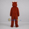Custom Brown and Tan Bull Mascot Costume Adult Full Body Suit for Farm Events Custom Brown and Tan Bull Mascot Costume Adult Full Body Suit for Farm Events