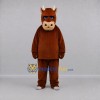 Custom Brown and Tan Bull Mascot Costume Adult Full Body Suit for Farm Events Custom Brown and Tan Bull Mascot Costume Adult Full Body Suit for Farm Events