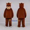 Custom Brown and Tan Bull Mascot Costume Adult Full Body Suit for Farm Events Custom Brown and Tan Bull Mascot Costume Adult Full Body Suit for Farm Events