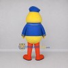 Custom Yellow and Blue Captain Duck Mascot Costume Adult Full Body Suit for Nautical Events Custom Yellow and Blue Captain Duck Mascot Costume Adult Full Body Suit for Nautical Events