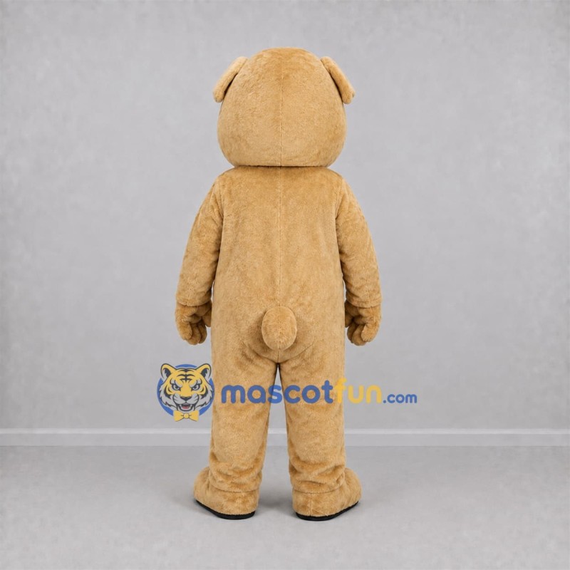 Custom Tan Dog Mascot Costume Adult Full Body Suit for Pet Events Custom Tan Dog Mascot Costume Adult Full Body Suit for Pet Events