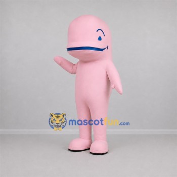 Custom Pink Sea Animal Mascot Costume Adult Full Body Suit for Ocean Events Custom Pink Sea Animal Mascot Costume Adult Full Body Suit for Ocean Events