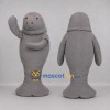 Custom Gray Seal Mascot Costume Adult Full Body Suit for Aquarium Events Custom Gray Seal Mascot Costume Adult Full Body Suit for Aquarium Events