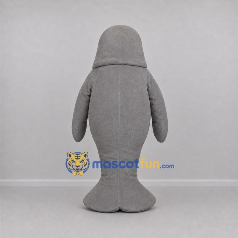 Custom Gray Seal Mascot Costume Adult Full Body Suit for Aquarium Events Custom Gray Seal Mascot Costume Adult Full Body Suit for Aquarium Events