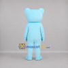 Custom Light Blue and Pink Teddy Bear Mascot Costume Adult Full Body Suit for Birthday Parties Custom Light Blue and Pink Teddy Bear Mascot Costume Adult Full Body Suit for Birthday Parties