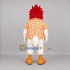 Custom Red and White Tropical Bird Mascot Costume Adult Full Body Suit for Summer Events Custom Red and White Tropical Bird Mascot Costume Adult Full Body Suit for Summer Events
