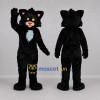 Custom Black and White Cat Mascot Costume Adult Full Body Suit for Halloween Events Custom Black and White Cat Mascot Costume Adult Full Body Suit for Halloween Events
