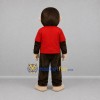 Custom Brown and Red Monkey Mascot Costume Adult Full Body Suit for Jungle Parties