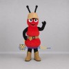 Custom Red and Tan Builder Ant Mascot Costume Adult Full Body Suit for Community Events Custom Red and Tan Builder Ant Mascot Costume Adult Full Body Suit for Community Events