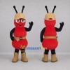 Custom Red and Tan Builder Ant Mascot Costume Adult Full Body Suit for Community Events Custom Red and Tan Builder Ant Mascot Costume Adult Full Body Suit for Community Events