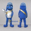 Custom Blue and Silver Fish Mascot Costume Adult Full Body Suit for Ocean Events Custom Blue and Silver Fish Mascot Costume Adult Full Body Suit for Ocean Events