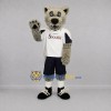 Custom Gray and White Wolf Mascot Costume Adult Full Body Suit for Sports Events Custom Gray and White Wolf Mascot Costume Adult Full Body Suit for Sports Events