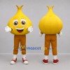 Custom Yellow Onion Mascot Costume Adult Full Body Suit for Food Festivals