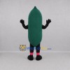 Custom Green Pea Pod Mascot Costume Adult Full Body Suit for Food Festivals Custom Green Pea Pod Mascot Costume Adult Full Body Suit for Food Festivals