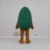 Custom Green and Brown Avocado Mascot Costume Adult Full Body Suit for Food Festivals