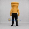 Custom Golden Brown Pancake Stack Mascot Costume Adult Full Body Suit for Food Festivals Custom Golden Brown Pancake Stack Mascot Costume Adult Full Body Suit for Food Festivals