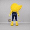 Custom Yellow and Blue Comet Mascot Costume Adult Full Body Suit for Space Events Custom Yellow and Blue Comet Mascot Costume Adult Full Body Suit for Space Events
