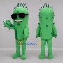 Custom Green Cactus Mascot Costume Adult Full Body Suit for Garden Events