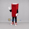 Custom Red and White Book Mascot Costume Adult Full Body Suit for Reading Events Custom Red and White Book Mascot Costume Adult Full Body Suit for Reading Events