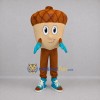Custom Tan and Brown Acorn Mascot Costume Adult Full Body Suit for Nature Events Custom Tan and Brown Acorn Mascot Costume Adult Full Body Suit for Nature Events