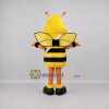 Custom Yellow and Black Bee Mascot Costume Adult Full Body Suit for Garden Events Custom Yellow and Black Bee Mascot Costume Adult Full Body Suit for Garden Events