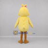 Custom Yellow and Pink Chick Mascot Costume Adult Full Body Suit for Easter Events Custom Yellow and Pink Chick Mascot Costume Adult Full Body Suit for Easter Events