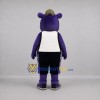 Custom Purple and White Hippo Mascot Costume Adult Full Body Suit for Sports Events Custom Purple and White Hippo Mascot Costume Adult Full Body Suit for Sports Events