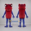 Custom Red and Purple Frog Mascot Costume Adult Full Body Suit for Nature Events Custom Red and Purple Frog Mascot Costume Adult Full Body Suit for Nature Events