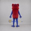 Custom Red and Purple Frog Mascot Costume Adult Full Body Suit for Nature Events Custom Red and Purple Frog Mascot Costume Adult Full Body Suit for Nature Events