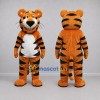 Custom Orange and Black Tiger Mascot Costume Adult Full Body Suit for Wildlife Events Custom Orange and Black Tiger Mascot Costume Adult Full Body Suit for Wildlife Events