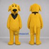 Custom Yellow and Black Dog Mascot Costume Adult Full Body Suit for Pet Events Custom Yellow and Black Dog Mascot Costume Adult Full Body Suit for Pet Events