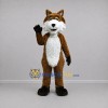 Custom Brown and White Fox Mascot Costume Adult Full Body Suit for Wildlife Events Custom Brown and White Fox Mascot Costume Adult Full Body Suit for Wildlife Events