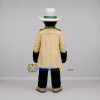 Custom Tan and White Cowboy Mascot Costume Adult Full Body Suit for Western Events Custom Tan and White Cowboy Mascot Costume Adult Full Body Suit for Western Events