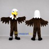 Custom Brown and White Bald Eagle Mascot Costume Adult Full Body Suit for Sports Events Custom Brown and White Bald Eagle Mascot Costume Adult Full Body Suit for Sports Events